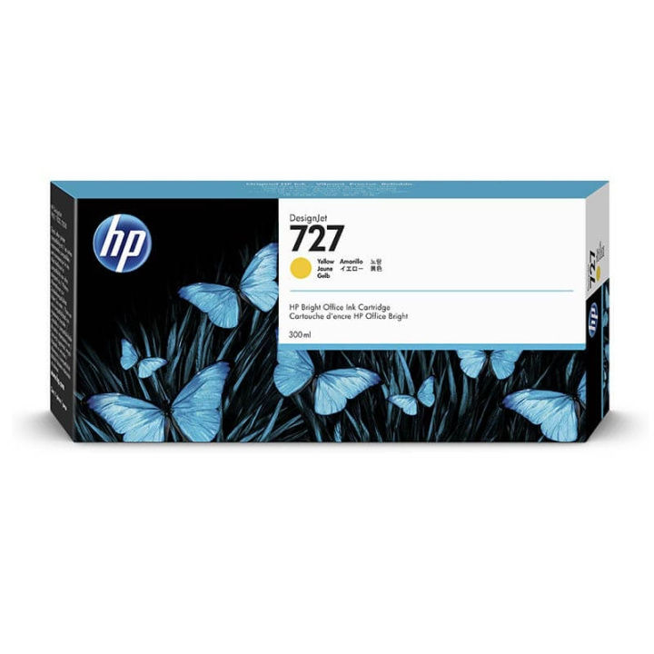 Ink F9J78A 727 Yellow 300ml in de groep COMPUTERS & RANDAPPARATUUR / Printers & Accessoires / Inkt & Toner / Toner / HP bij TP E-commerce Nordic AB (C27001)