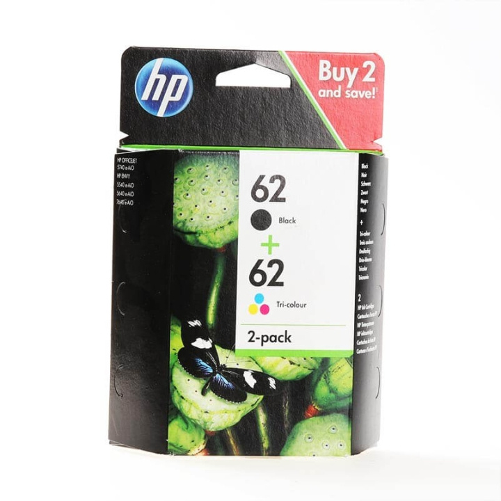 Ink N9J71AE 62 Multipack in de groep COMPUTERS & RANDAPPARATUUR / Printers & Accessoires / Inkt & Toner / Toner / HP bij TP E-commerce Nordic AB (C27018)