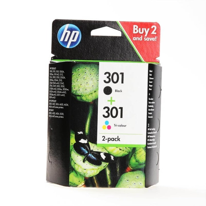 Ink N9J72AE 301 Multipack in de groep COMPUTERS & RANDAPPARATUUR / Printers & Accessoires / Inkt & Toner / Toner / HP bij TP E-commerce Nordic AB (C27019)