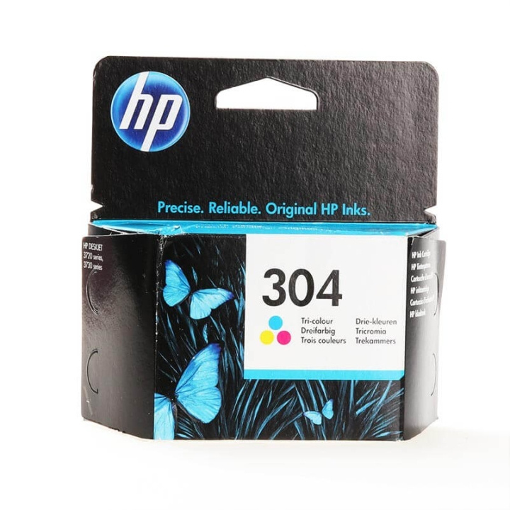 Ink N9K05AE 304 Tri-colour in de groep COMPUTERS & RANDAPPARATUUR / Printers & Accessoires / Inkt & Toner / Toner / HP bij TP E-commerce Nordic AB (C27021)