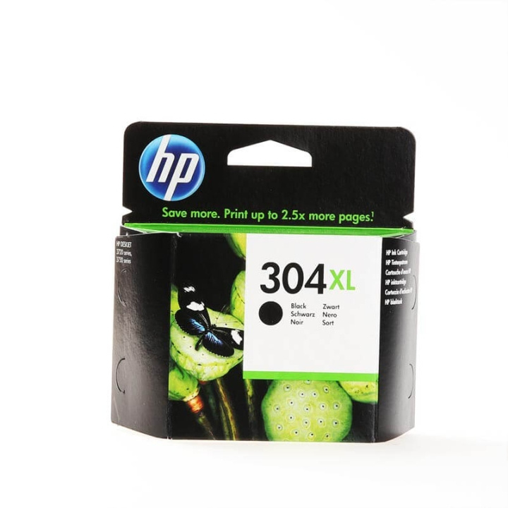 HP Bläck N9K08AE 304XL Svart in de groep COMPUTERS & RANDAPPARATUUR / Printers & Accessoires / Inkt & Toner / Toner / HP bij TP E-commerce Nordic AB (C27023)