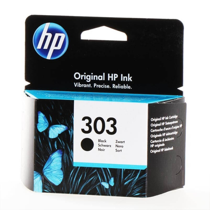 Ink T6N02AE 303 Black in de groep COMPUTERS & RANDAPPARATUUR / Printers & Accessoires / Inkt & Toner / Toner / HP bij TP E-commerce Nordic AB (C27052)