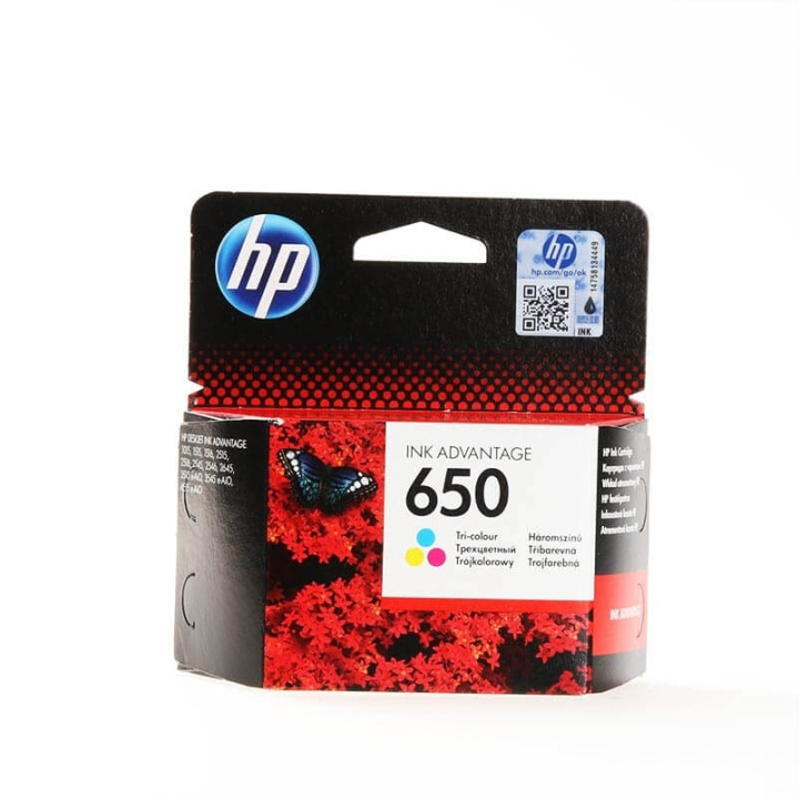 Ink CZ102AE 650 Tri-colour in de groep COMPUTERS & RANDAPPARATUUR / Printers & Accessoires / Inkt & Toner / Toner / HP bij TP E-commerce Nordic AB (C27057)