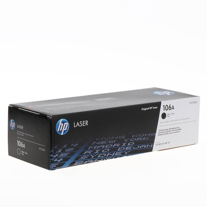 Toner W1106A 106A Black in de groep COMPUTERS & RANDAPPARATUUR / Printers & Accessoires / Inkt & Toner / Toner / HP bij TP E-commerce Nordic AB (C27074)