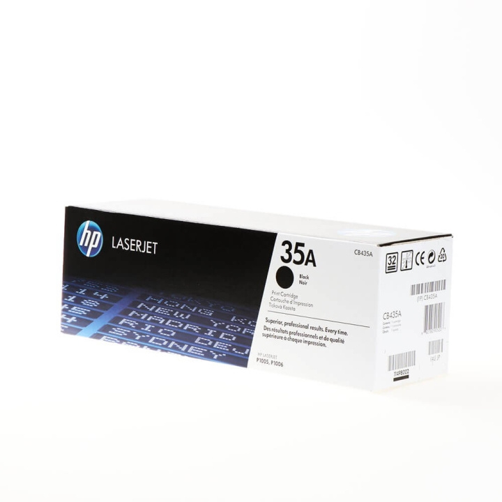 Toner CB435A 35A Black in de groep COMPUTERS & RANDAPPARATUUR / Printers & Accessoires / Inkt & Toner / Toner / HP bij TP E-commerce Nordic AB (C27084)