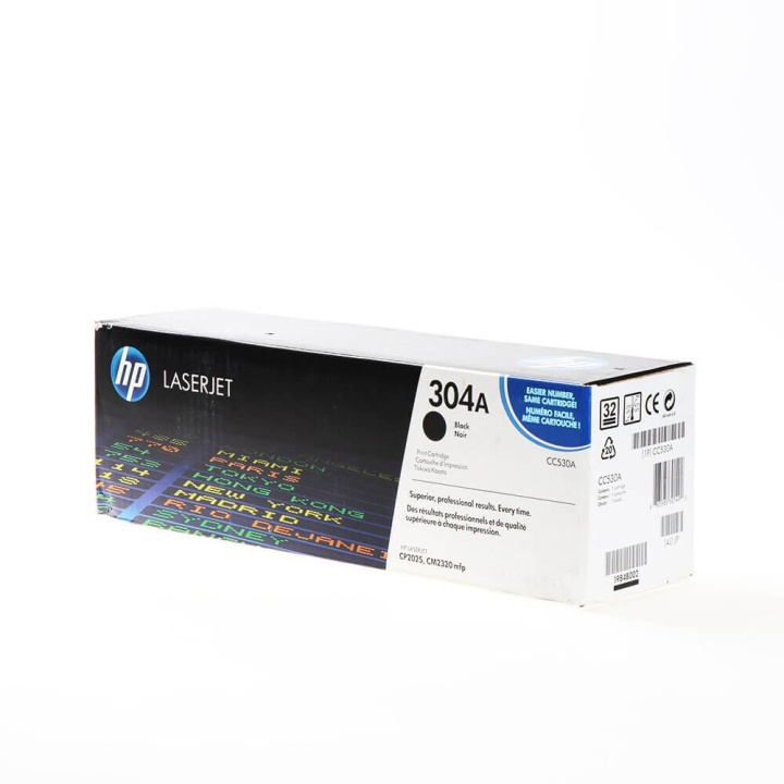 Toner CC530A 304A Black in de groep COMPUTERS & RANDAPPARATUUR / Printers & Accessoires / Inkt & Toner / Toner / HP bij TP E-commerce Nordic AB (C27094)