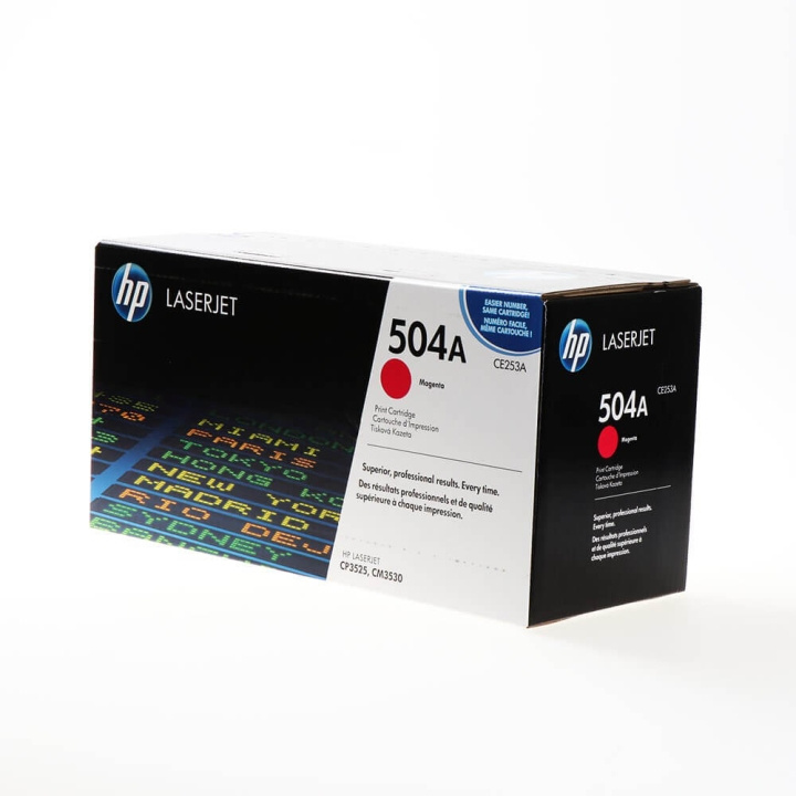 Toner CE253A 504A Magenta in de groep COMPUTERS & RANDAPPARATUUR / Printers & Accessoires / Inkt & Toner / Toner / HP bij TP E-commerce Nordic AB (C27105)