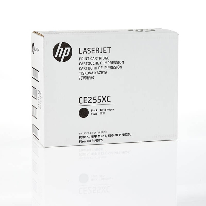 Toner CE255XC 55X Black, Contract in de groep COMPUTERS & RANDAPPARATUUR / Printers & Accessoires / Inkt & Toner / Toner / HP bij TP E-commerce Nordic AB (C27108)