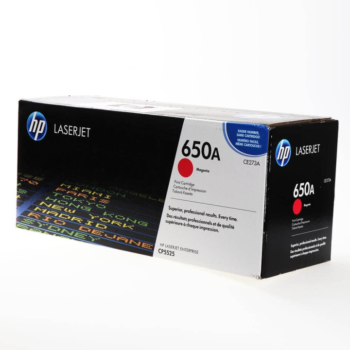 Toner CE273A 650A Magenta in de groep COMPUTERS & RANDAPPARATUUR / Printers & Accessoires / Inkt & Toner / Toner / HP bij TP E-commerce Nordic AB (C27119)
