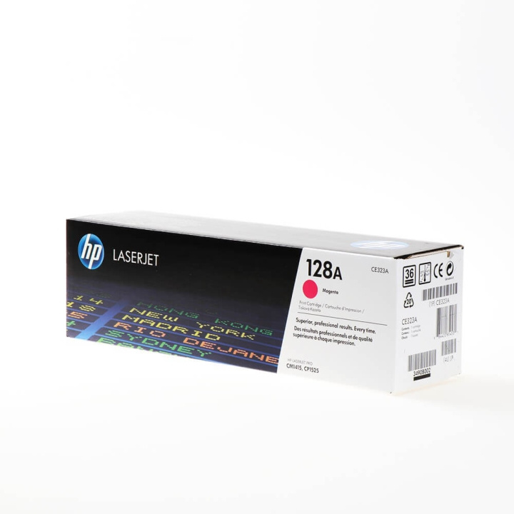 Toner CE323A 128A Magenta in de groep COMPUTERS & RANDAPPARATUUR / Printers & Accessoires / Inkt & Toner / Toner / HP bij TP E-commerce Nordic AB (C27134)