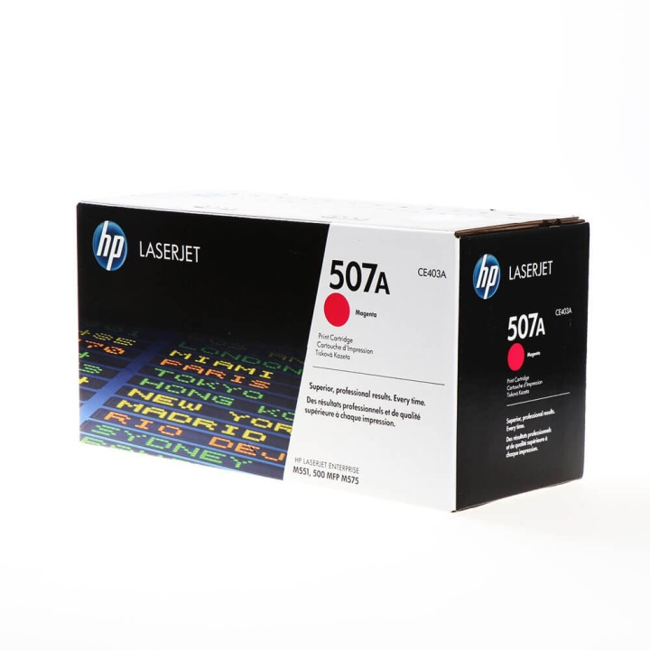 Toner CE403A 507A Magenta in de groep COMPUTERS & RANDAPPARATUUR / Printers & Accessoires / Inkt & Toner / Toner / HP bij TP E-commerce Nordic AB (C27148)