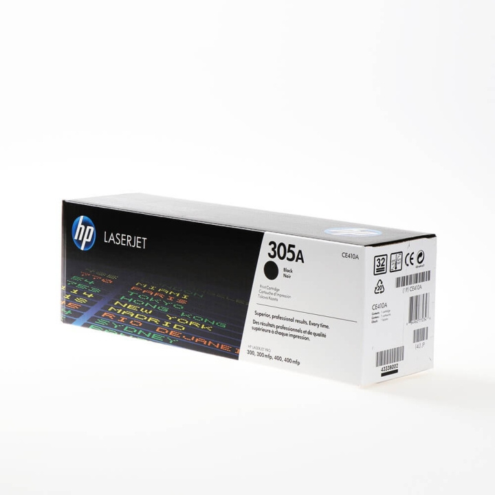 Toner CE410A 305A Black in de groep COMPUTERS & RANDAPPARATUUR / Printers & Accessoires / Inkt & Toner / Toner / HP bij TP E-commerce Nordic AB (C27149)