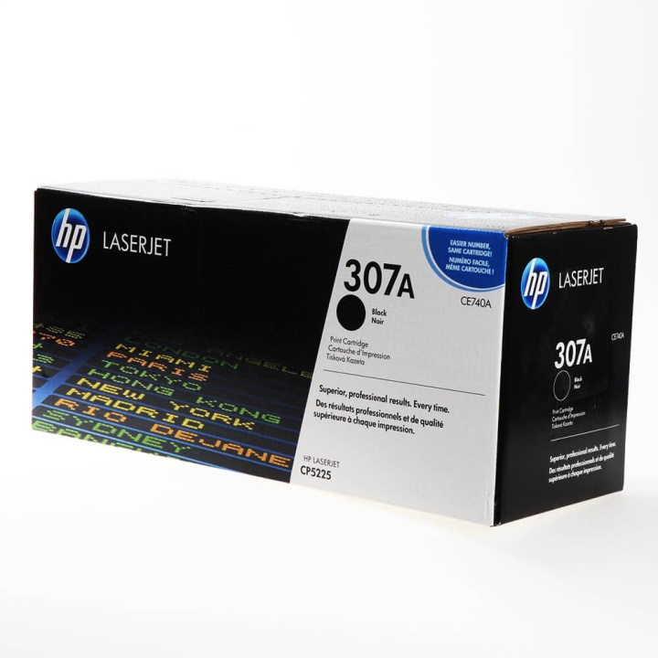 Toner CE740A 307A Black in de groep COMPUTERS & RANDAPPARATUUR / Printers & Accessoires / Inkt & Toner / Toner / HP bij TP E-commerce Nordic AB (C27160)