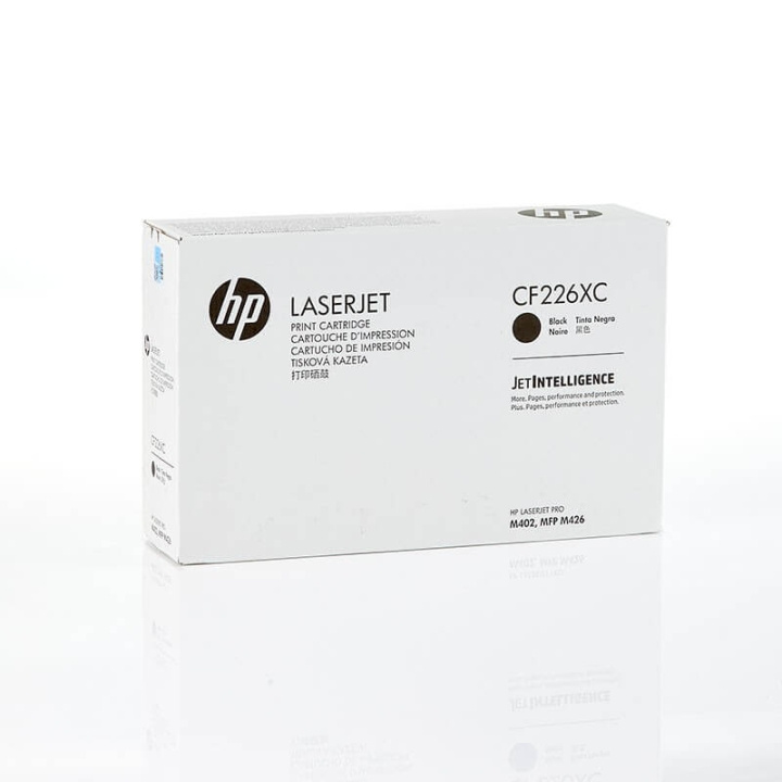 HP Toner CF226XC 26X Zwart, Contract in de groep COMPUTERS & RANDAPPARATUUR / Printers & Accessoires / Inkt & Toner / Toner / HP bij TP E-commerce Nordic AB (C27176)