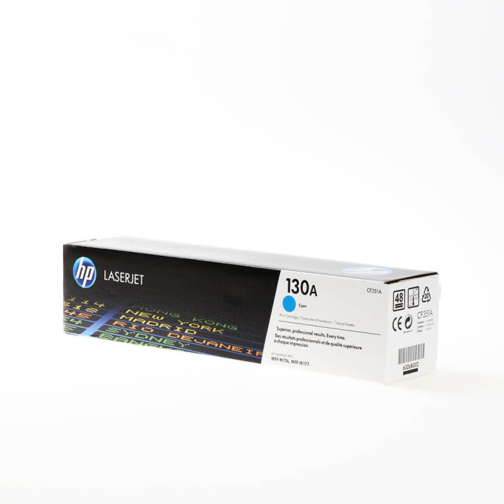 Toner CF351A 130A Cyan in de groep COMPUTERS & RANDAPPARATUUR / Printers & Accessoires / Inkt & Toner / Toner / HP bij TP E-commerce Nordic AB (C27223)