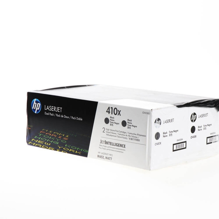 Toner CF410XD 410X Black 2-pack in de groep COMPUTERS & RANDAPPARATUUR / Printers & Accessoires / Inkt & Toner / Toner / HP bij TP E-commerce Nordic AB (C27255)