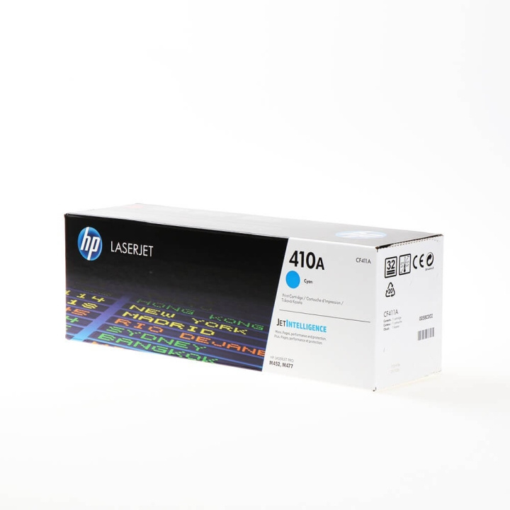 Toner CF411A 410A Cyan in de groep COMPUTERS & RANDAPPARATUUR / Printers & Accessoires / Inkt & Toner / Toner / HP bij TP E-commerce Nordic AB (C27256)