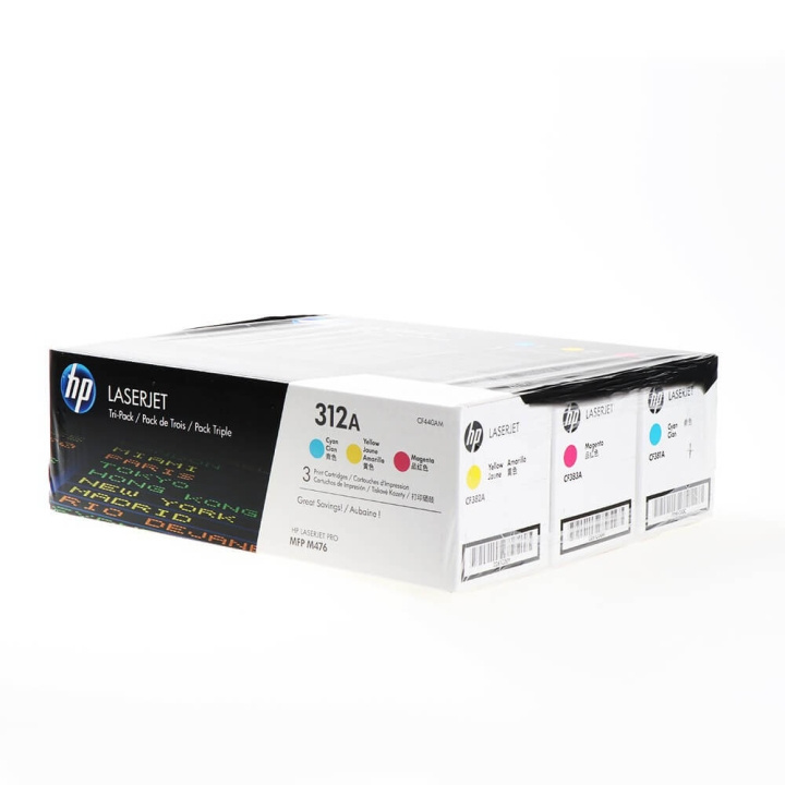 Toner CF440AM 312A Colour in de groep COMPUTERS & RANDAPPARATUUR / Printers & Accessoires / Inkt & Toner / Toner / HP bij TP E-commerce Nordic AB (C27265)