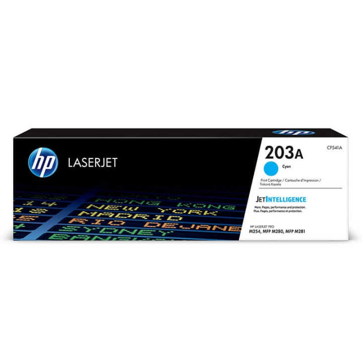 Toner CF541A 203A Cyan in de groep COMPUTERS & RANDAPPARATUUR / Printers & Accessoires / Inkt & Toner / Toner / HP bij TP E-commerce Nordic AB (C27279)