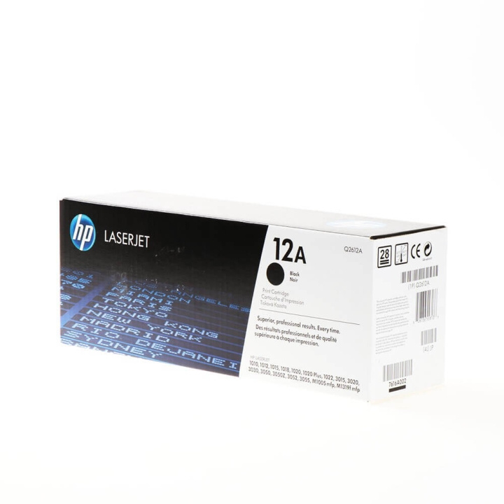 Toner Q2612A 12A Black in de groep COMPUTERS & RANDAPPARATUUR / Printers & Accessoires / Inkt & Toner / Toner / HP bij TP E-commerce Nordic AB (C27285)