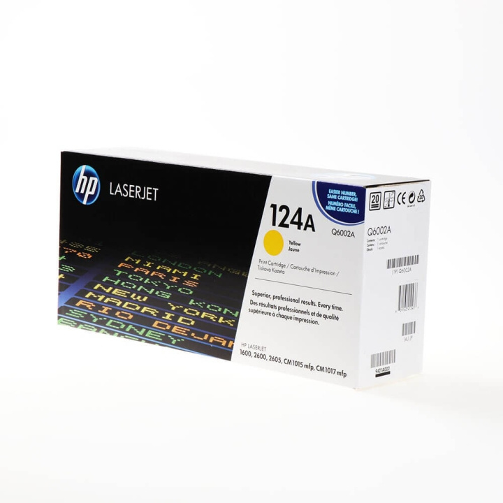 Toner Q6002A 124A Yellow in de groep COMPUTERS & RANDAPPARATUUR / Printers & Accessoires / Inkt & Toner / Toner / HP bij TP E-commerce Nordic AB (C27294)