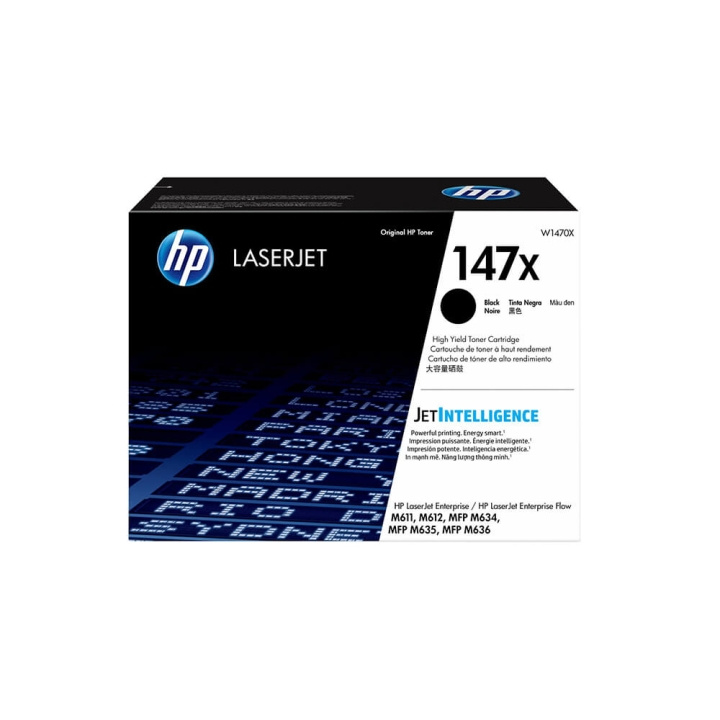 Toner W1470X 147X Black in de groep COMPUTERS & RANDAPPARATUUR / Printers & Accessoires / Inkt & Toner / Toner / HP bij TP E-commerce Nordic AB (C27304)