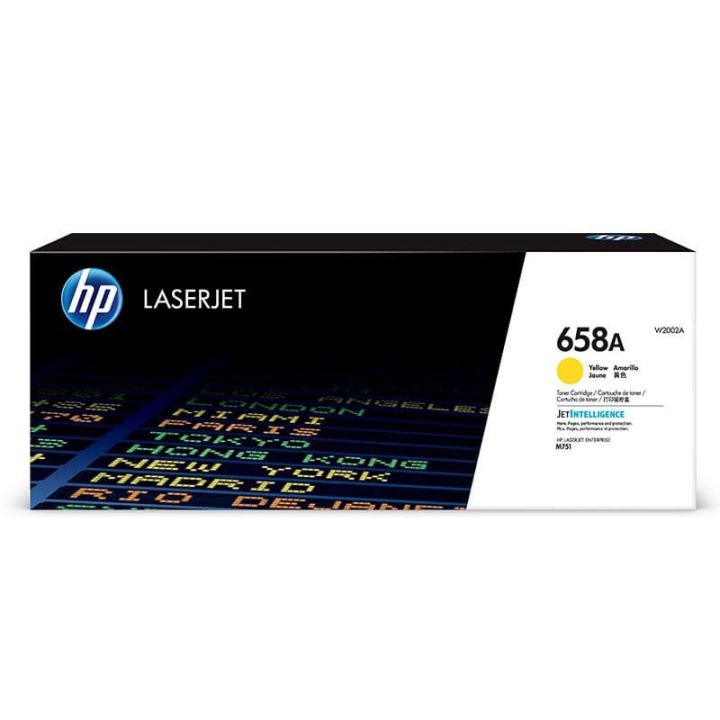 Toner W2002A 658A Yellow in de groep COMPUTERS & RANDAPPARATUUR / Printers & Accessoires / Inkt & Toner / Toner / HP bij TP E-commerce Nordic AB (C27307)