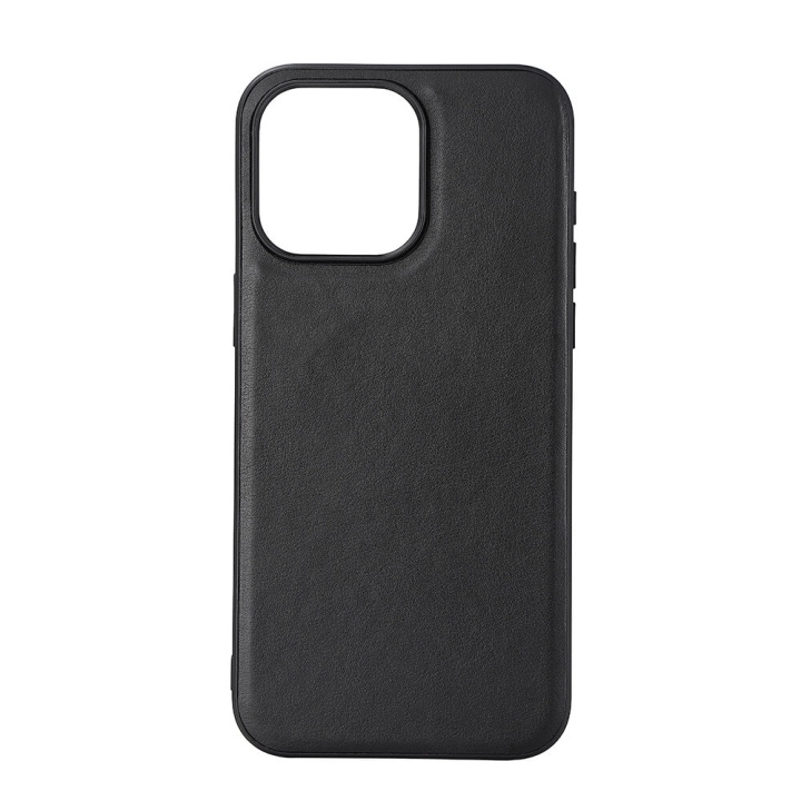 Phone Case PU MagSeries Black - iPhone 15 Pro Max in de groep SMARTPHONE & TABLETS / Mobielbescherming / Apple / iPhone 15 bij TP E-commerce Nordic AB (C28566)