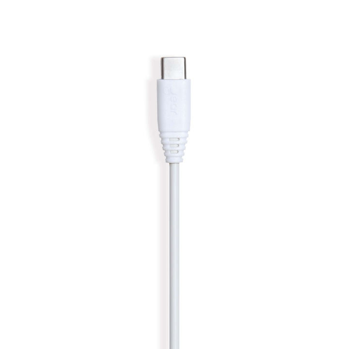 Charging Cable USB-A to USB-C 2.0 0.3m White Round in de groep SMARTPHONE & TABLETS / Opladers & Kabels / Kabels / Kabels Type C bij TP E-commerce Nordic AB (C28608)