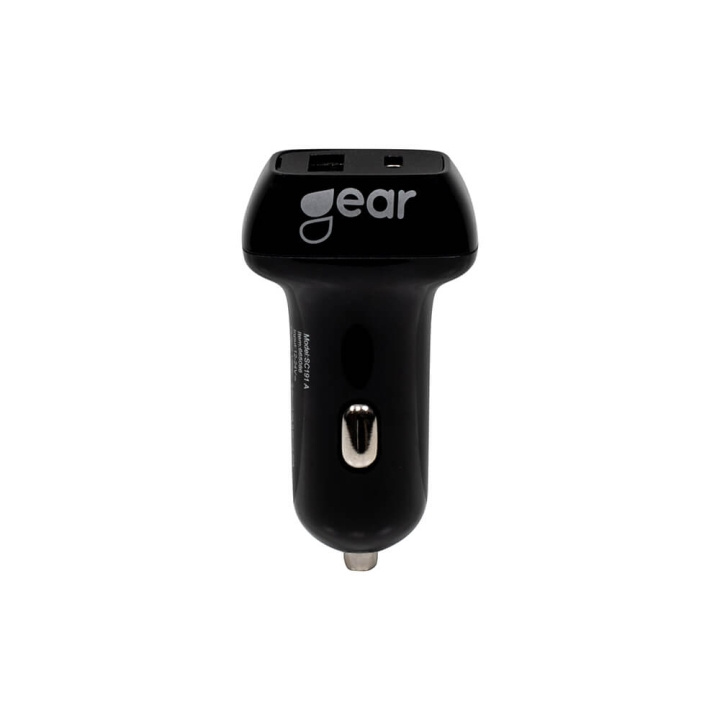 Charger 12V 1xUSB-C PD 20-32W Black in de groep COMPUTERS & RANDAPPARATUUR / Laptops & accessoires / Computeroplader / Autolader bij TP E-commerce Nordic AB (C28611)