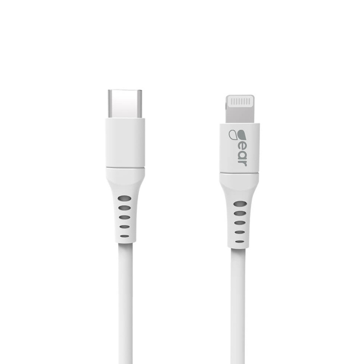 Cable USB-C to Lightning 1m White MFI C94 in de groep SMARTPHONE & TABLETS / Opladers & Kabels / Kabels / Kabels Lightning bij TP E-commerce Nordic AB (C28621)