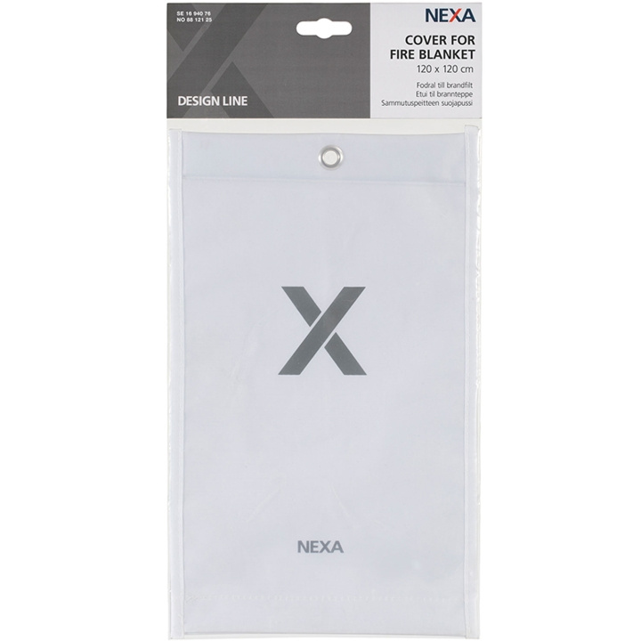 nexa BAG-120 VMD Fodral till brandfilt 120x120 Vit in de groep HUISHOUDEN & TUIN / Alarm & Beveiliging / Vuur, rook, gas / Branddekens bij TP E-commerce Nordic AB (C28665)