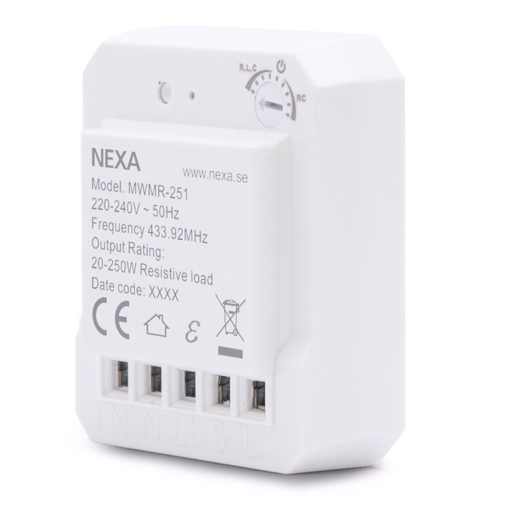 nexa MWMR-251 Dosdimmer för strömbr in de groep HUISHOUDEN & TUIN / Smart home / Slimme huissystemen bij TP E-commerce Nordic AB (C28690)