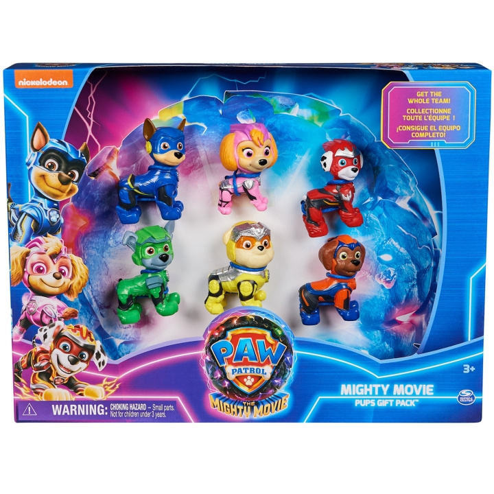 Paw Patrol 6 Figure Giftpack in de groep SPEELGOED, KINDER- & BABYPRODUCTEN / Speelgoed / Docks & Accessoires bij TP E-commerce Nordic AB (C28749)