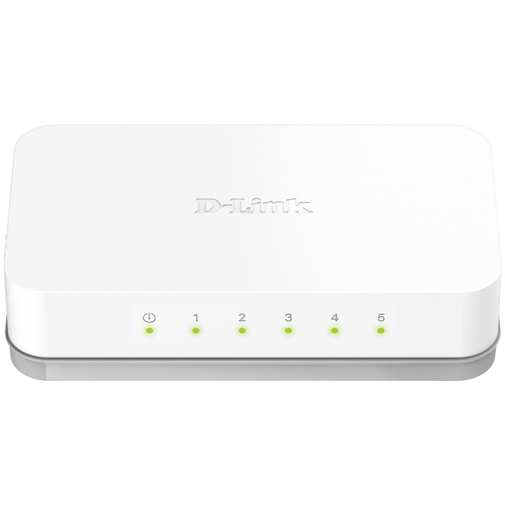 D-Link GO-SW-5E 5-Port Fast Ethernet Easy Desktop Switch in de groep COMPUTERS & RANDAPPARATUUR / Netwerk / Schakelaars bij TP E-commerce Nordic AB (C28777)
