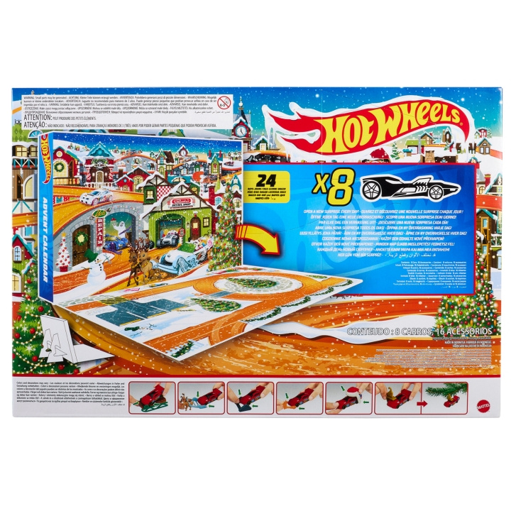 Hot Wheels Basics Adventskalender in de groep SPEELGOED, KINDER- & BABYPRODUCTEN / Speelgoed / Adventkalender bij TP E-commerce Nordic AB (C28808)