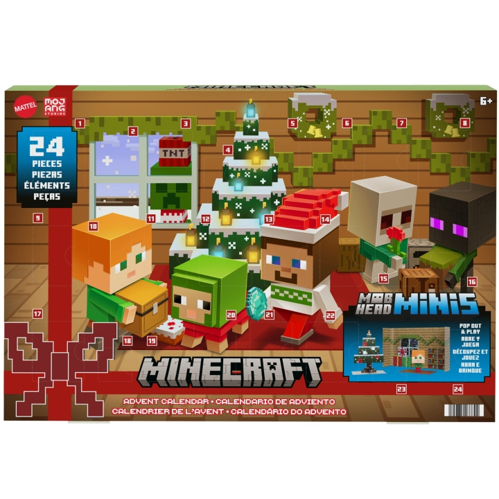 Minecraft Mob Minis Adventskalender in de groep SPEELGOED, KINDER- & BABYPRODUCTEN / Speelgoed / Adventkalender bij TP E-commerce Nordic AB (C28809)