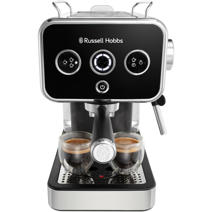 Russell Hobbs Espressomaskin Distinctions Espresso Machine Black 26450-56 in de groep HUISHOUDEN & TUIN / Huishoudelijke apparaten / Koffiezetapparaten en accessoires / Espressomachines bij TP E-commerce Nordic AB (C28859)