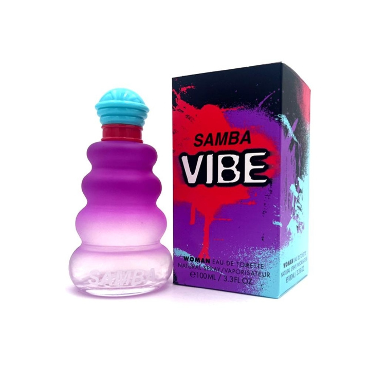 Samba Vibe Woman Edt 100ml in de groep BEAUTY & HEALTH / Geuren & Parfum / Parfum / Parfum voor haar bij TP E-commerce Nordic AB (C28873)