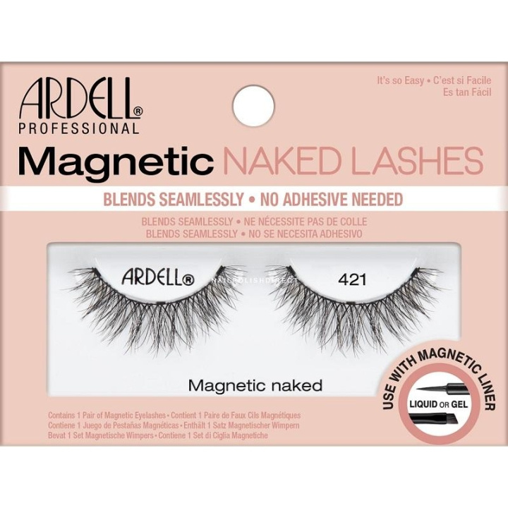 Ardell Magnetic Naked Lashes 421 in de groep BEAUTY & HEALTH / Makeup / Ogen & Wenkbrauwen / Nepwimpers bij TP E-commerce Nordic AB (C28902)