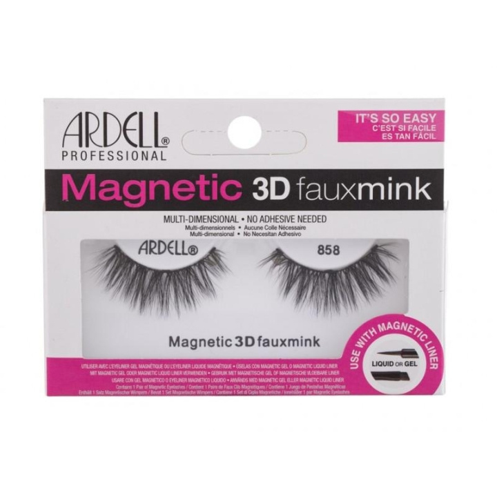 Ardell Magnetic 3D Faux Mink 858 in de groep BEAUTY & HEALTH / Makeup / Ogen & Wenkbrauwen / Nepwimpers bij TP E-commerce Nordic AB (C28913)