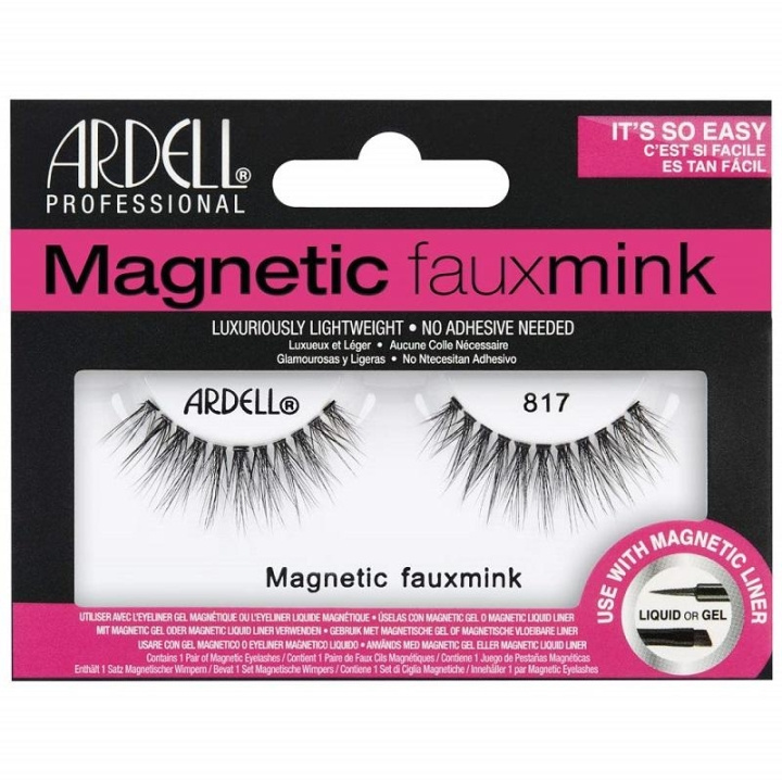 Ardell Magnetic Lash Faux Mink 817 in de groep BEAUTY & HEALTH / Makeup / Ogen & Wenkbrauwen / Nepwimpers bij TP E-commerce Nordic AB (C28914)