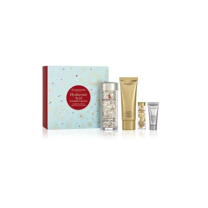 Elizabeth Arden Giftset Elizabeth Arden Hyaluronic Acid Ceramide (60pcs + 7pcs + 50ml + 5ml) in de groep BEAUTY & HEALTH / Cadeausets / Cadeausets voor haar bij TP E-commerce Nordic AB (C29030)