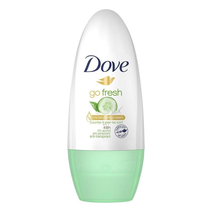 Dove Go Fresh Cucumber & Green Tea Deo Roll-on 50ml in de groep BEAUTY & HEALTH / Geuren & Parfum / Deodorant / Deodorant voor mannen bij TP E-commerce Nordic AB (C29040)