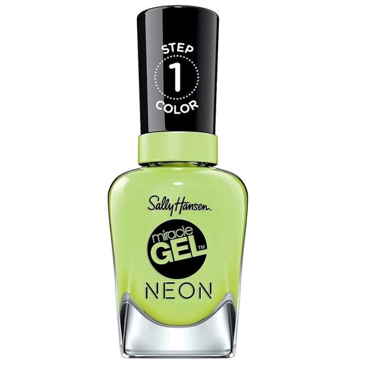 Sally Hansen Miracle Gel Nail Polish Electri-Lime 14.7ml in de groep BEAUTY & HEALTH / Manicure/pedicure / Nagellak bij TP E-commerce Nordic AB (C29115)