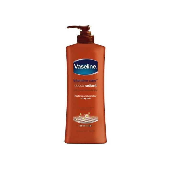 Vaseline Intensive Care Cocoa Radiant 400ml in de groep BEAUTY & HEALTH / Huidsverzorging / Gezicht / Dagcrème bij TP E-commerce Nordic AB (C29171)