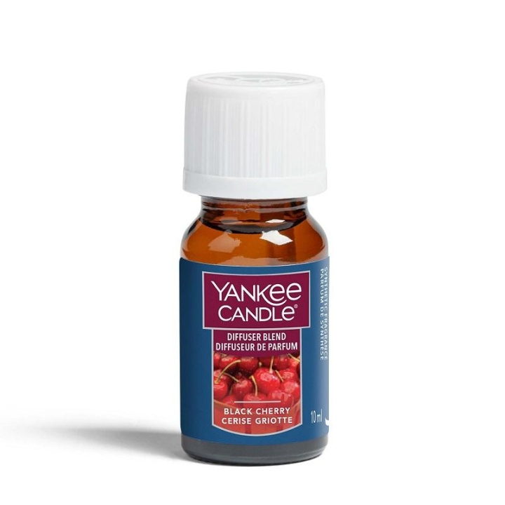 Yankee Candle Ultrasonic Aroma Diffuser Refill Black Cherry 10ml in de groep BEAUTY & HEALTH / Massage & Wellness / Lichttherapie bij TP E-commerce Nordic AB (C29183)