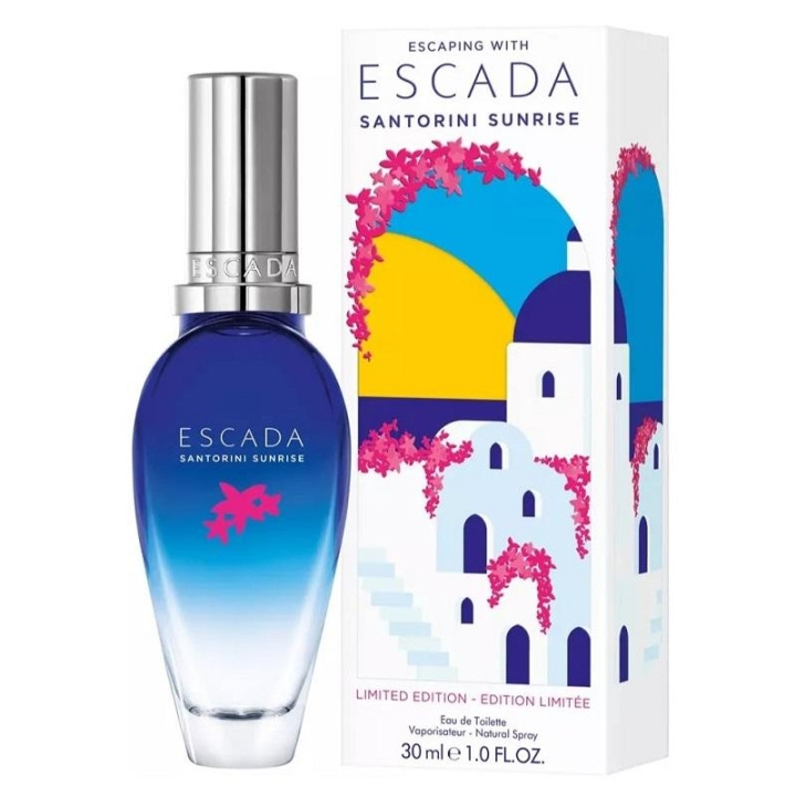 Escada Santorini Sunrise 30ml EDT Spray in de groep BEAUTY & HEALTH / Geuren & Parfum / Parfum / Parfum voor haar bij TP E-commerce Nordic AB (C29231)