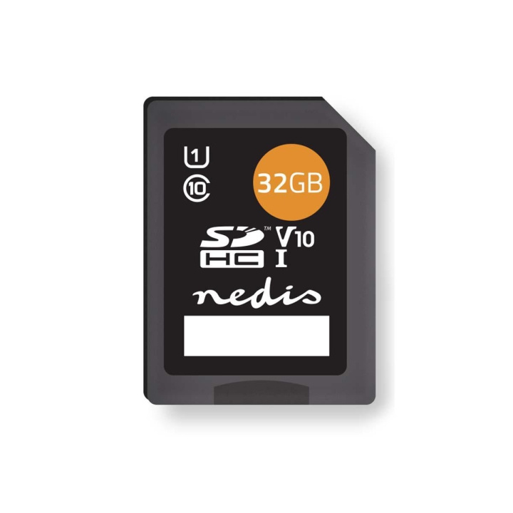 Nedis Geheugenkaart | SDHC | 32 GB | Schrijfsnelheid: 80 MB/s | Leessnelheid: 45 MB/s | UHS-I in de groep HOME ELECTRONICS / Opslagmedia / Geheugenkaarten / SD/SDHC/SDXC bij TP E-commerce Nordic AB (C29475)