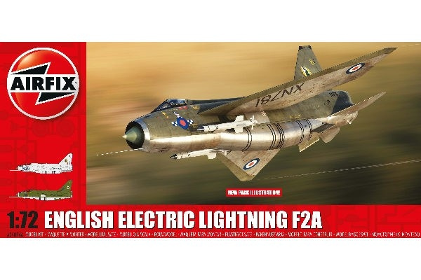 AIRFIX English Electric Lightning F2A in de groep SPORT, VRIJE TIJD & HOBBY / Hobby / Kunststof modellen / Vliegtuigen/helikopters bij TP E-commerce Nordic AB (C29556)